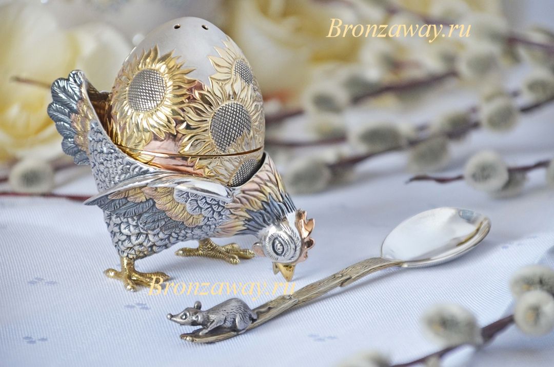 Чайная ложка МЫШОНОК ложка, из серебра, детская, столовое серебро, серебряные, подарки, столовые приборы, сувениры, серебро, купить, фото, москва, интернет магазин, дорогие, подарки, на крестины, крестнику, на день рождения, ребенку, редкие, лучши