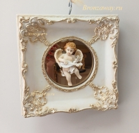 Картина ДОЛ  картина, настенная, объемная, купить, барельеф, на стену, необычные, панно, с ангелом, в интерьере, в детскую, в гостиную, в кабинет, в спальню, в коридор, в холл, в дом, красивые, декор, украшение
