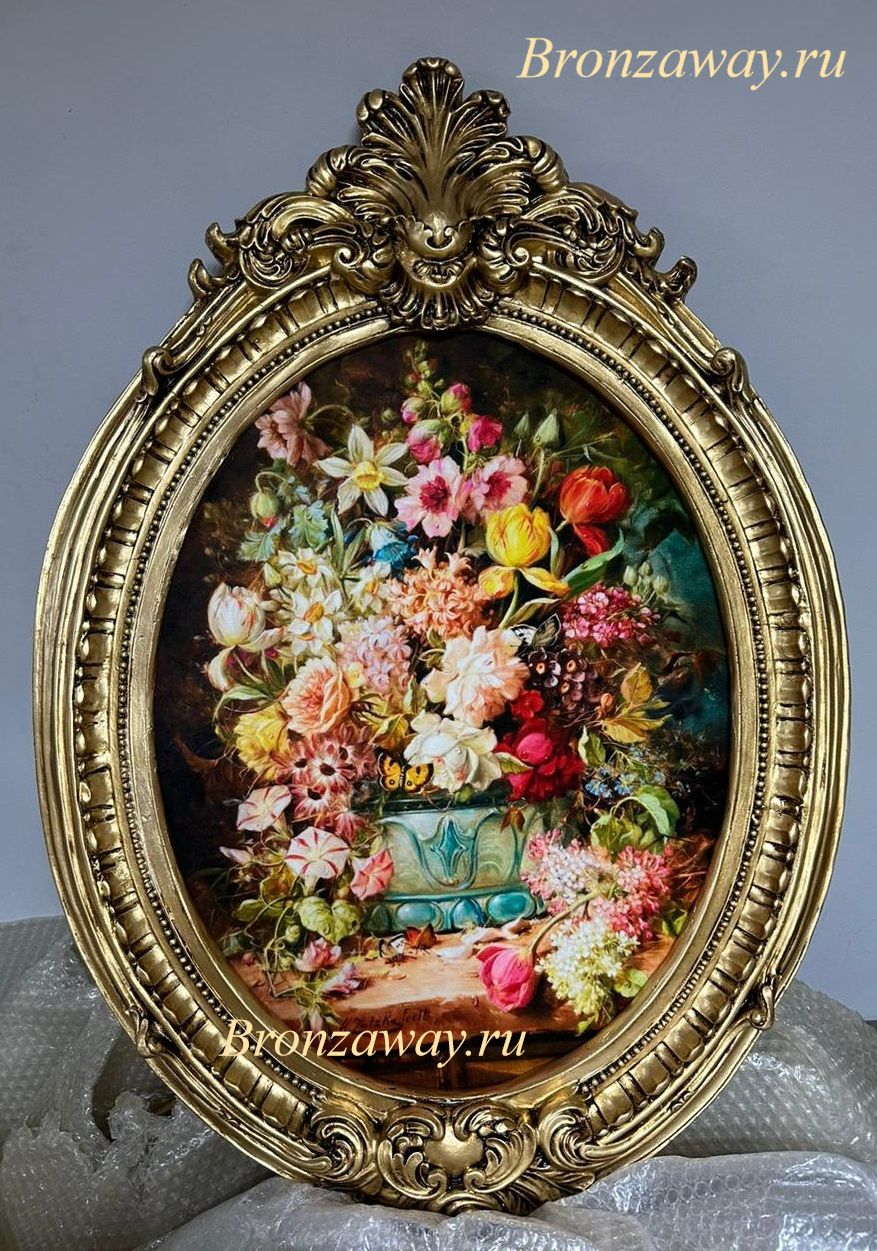 Картина САЛЬИЯ картина, настенная, бархатная, купить, в раме, на стену, панно, объемные, овальные, цветы, в интерьере, в гостиную, в зал, в холл, в столовую, в дом, большие, на холсте, красивые